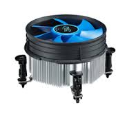 Heat,Sinks,شکل یک حرارت گیر یا هیت سینک پردازشگر را نشان میدهد همراه فن